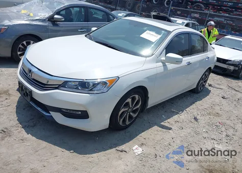 2016 Honda Accord Ex-L z USA, uszkodzony, nr VIN 1HGCR2F82GA076076